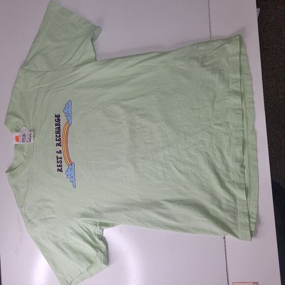 NEW XL REST RECHARGE RETREAT ZUMIEZ ART MUSHROOM TREE TSHIRT extra large NWT - Picture 11 of 12